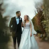 couple getting married in bowfield hotel johnstone