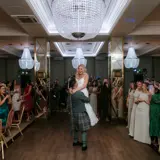 Couple sharing their first dance
