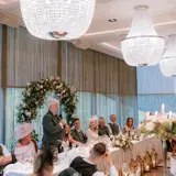 Father of the Bride giving a speech