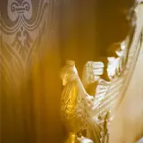 golden bed frame in glasgow honeymoon suite