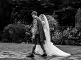 couple getting married at a small wedding venue scotland