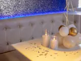 Balloons on a table