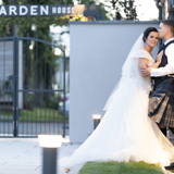 Couple at the Garden House at Redhurst