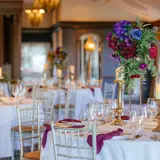 Table settings for weddings