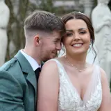 Happily married couple at Lynnhurst