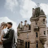 couple married at cornhill castle glasgow wedding venue