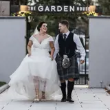 couple married at redhurst glasgow wedding venue