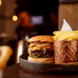 Burger and Chips