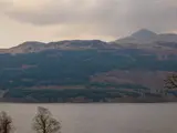 view from superior room at tarbet hotel in loch lomond