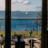 view of largs bay from brisbane house wedding venue