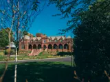 exterior and garden of boclair bearsden wedding venue