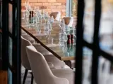 Private dining set up