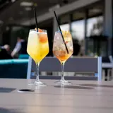 drinks at summer terrace bar
