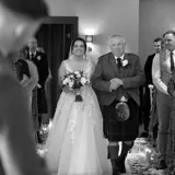 couple marrying at lynnhurst wedding venue johnstone