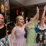Women dancing at Boclair House
