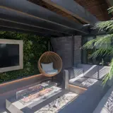 Outdoor area of The Garden House