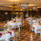 Table set for dinner at Cornhill Castle