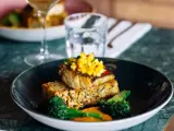 Fish on a plate