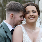 Happily married couple at Lynnhurst