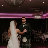 Couple Dancing after wedding