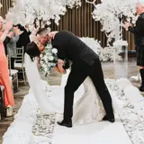 couple getting married at redhurst wedding venue glasgow south